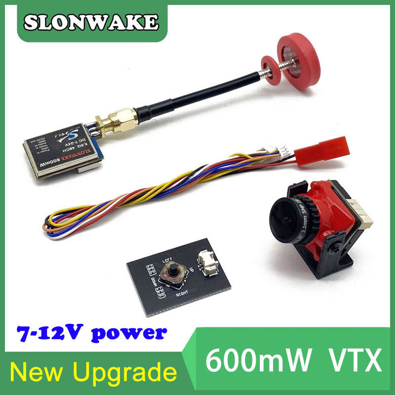 Receiver Rc Drone - 5,8G 48CH 600mW VTX-CAM ajustable FPV