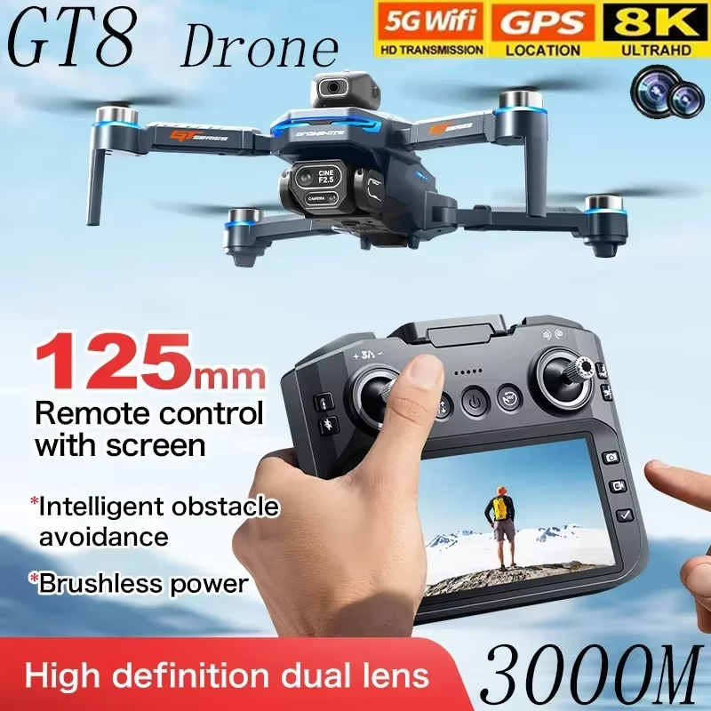 Drone Gt8 Rc - Dron GT8 con Pantalla de 4.3