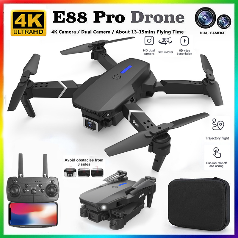 Drone E88 Rc Quadcopter - Nuevo Dron RC Profesional E88 2026