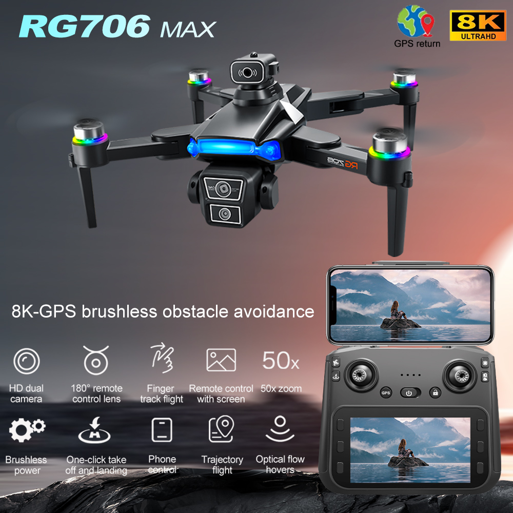 Drone Aircraft Jjrc - JJRC RG706 Max GPS Drone con