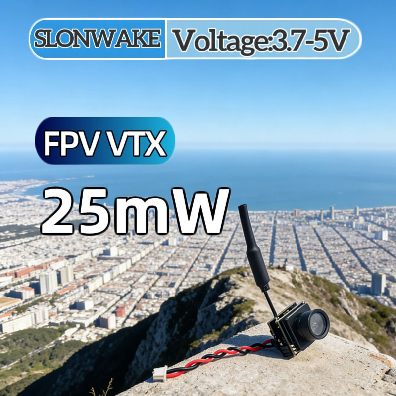 Receiver Rc Drone - Transmisor y Cámara Integrados SLONWAKE FPV