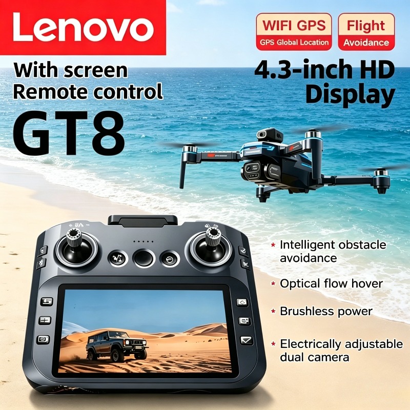 Drone Gt8 Rc - Dron Lenovo GT8 8K GPS Profesional