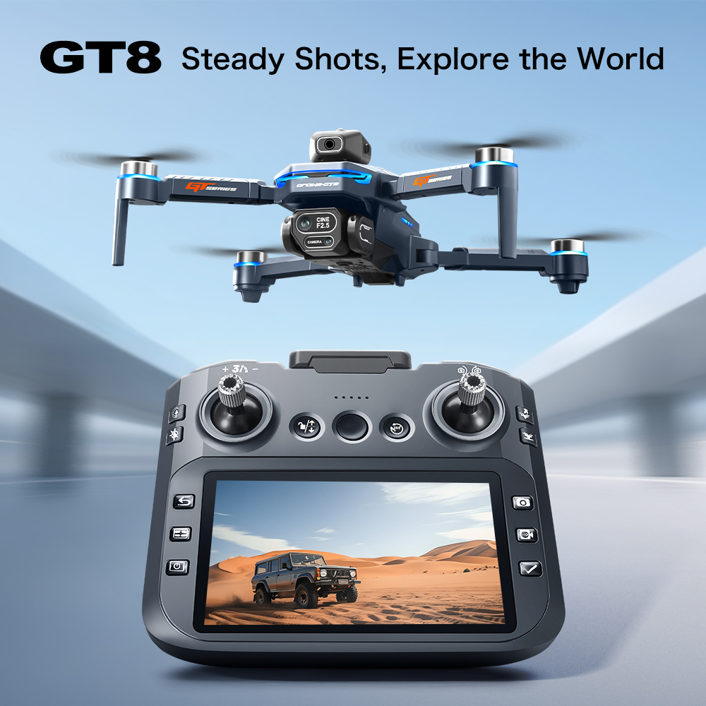 Drone Gt8 Rc - Nuevo Dron GT8 2026 con Cámara