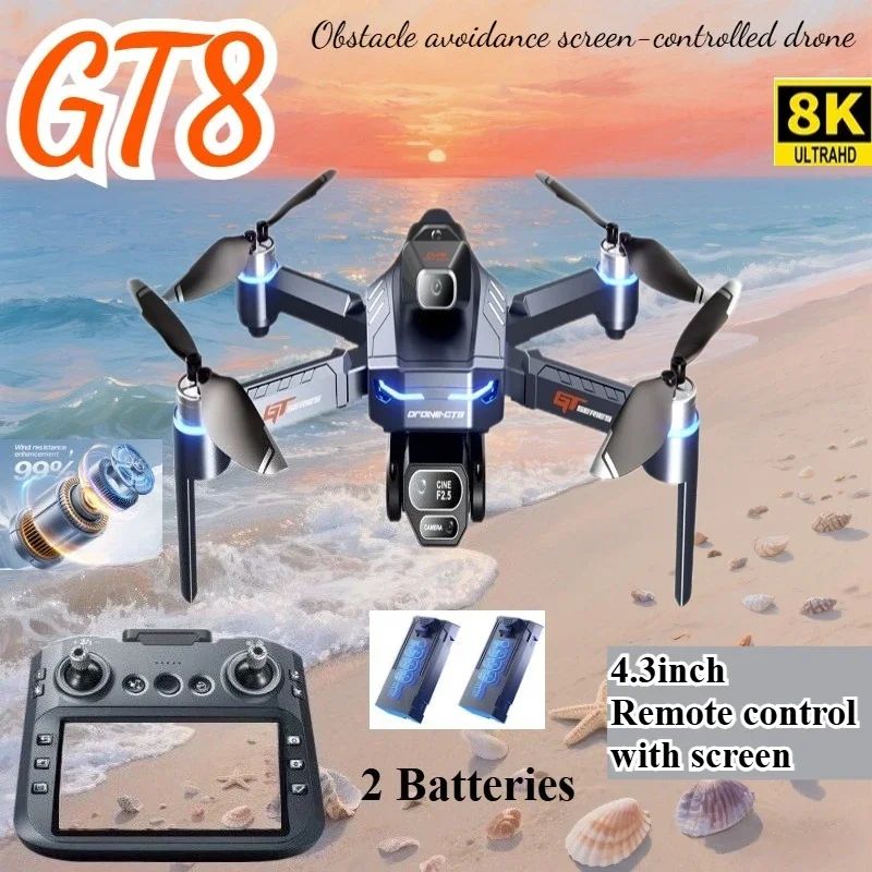 Drone 4K HD GT8 cámara para ev - Drone Gt8 Rc reseña y precio