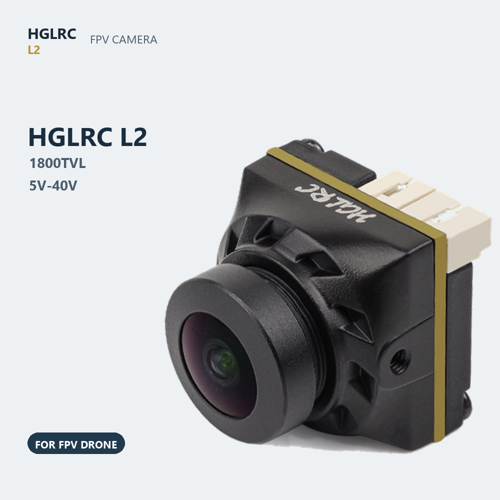 Cámara FPV HGLRC L2 1800TVL 2. - Drone Rc Yl3 reseña y precio