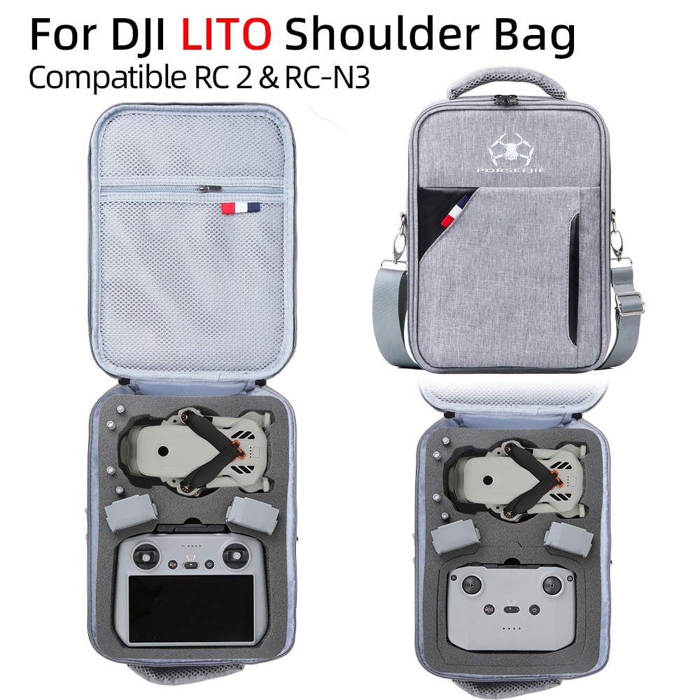 Bolso de hombro LITO para DJI, - Drone Rc N3 reseña y precio