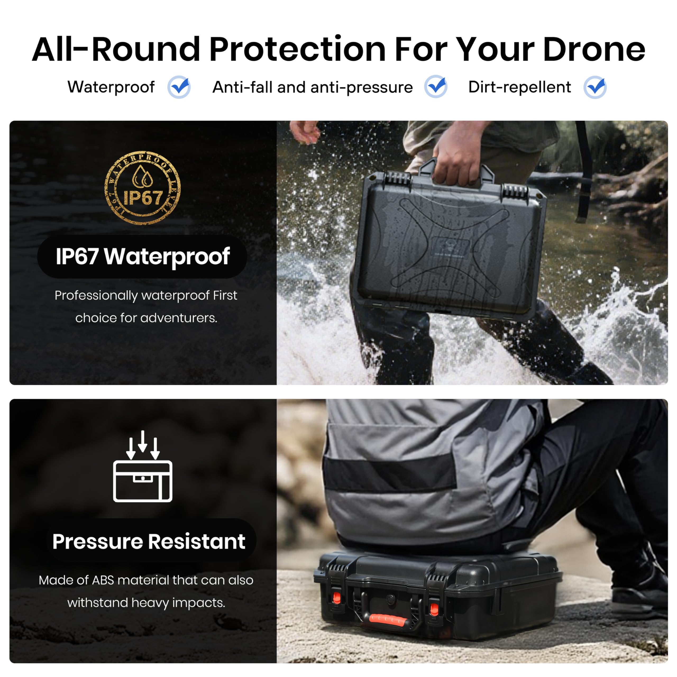 Estuche Rígido Impermeable STA - Drone Rc N3 reseña y precio