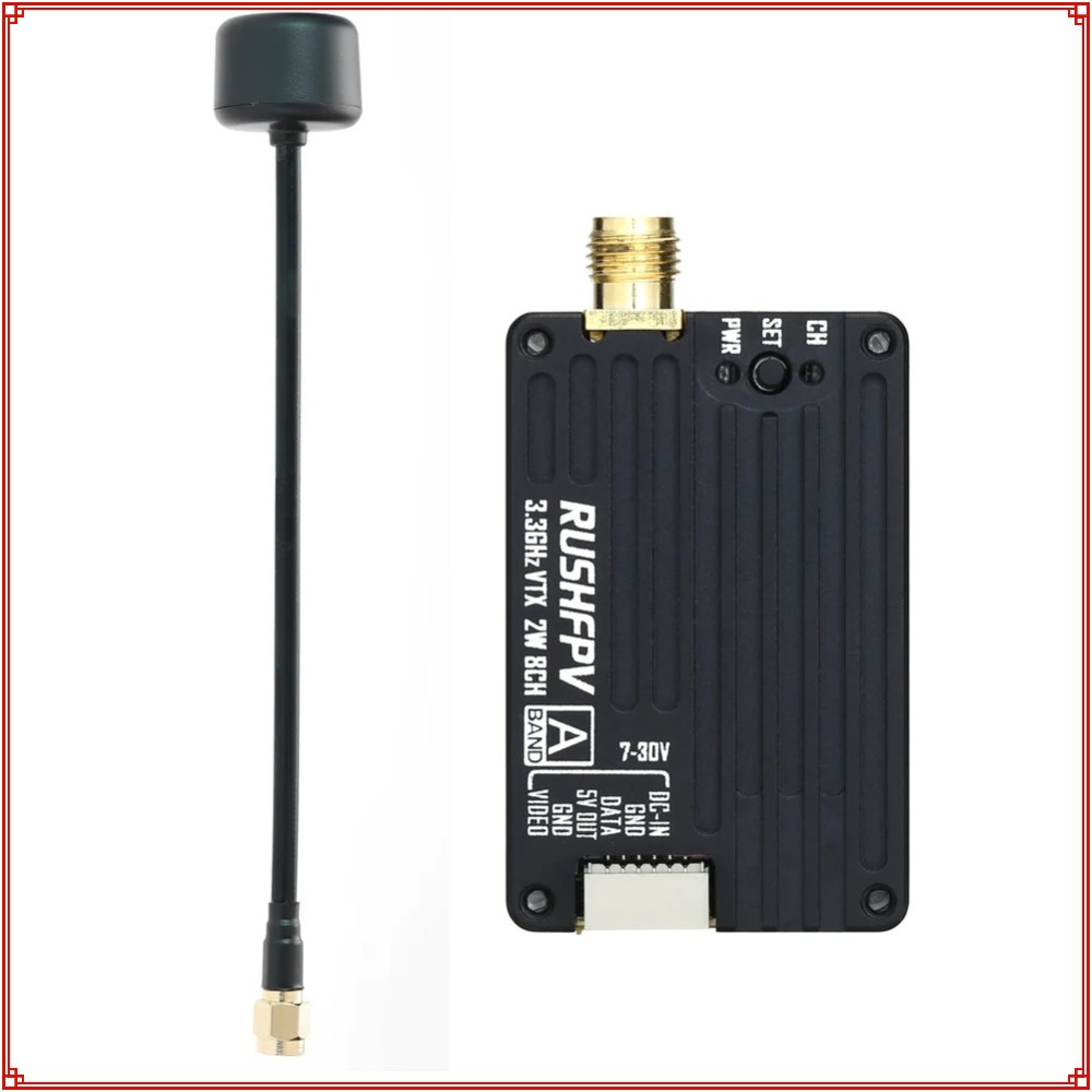 Nuevo Transmisor RUSHFPV 3.3G  - Receiver Rc Drone reseña y precio