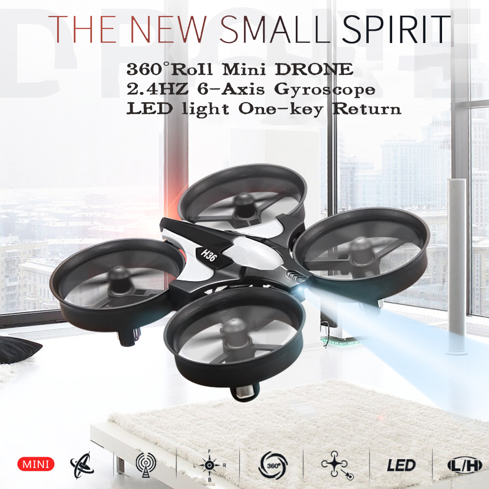Mini Dron JJRC H36 de 4 Canale - Drone Aircraft Jjrc reseña y precio