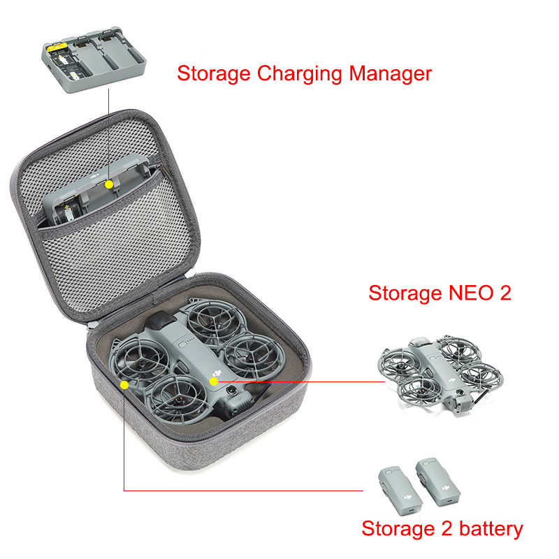 Estuche para DJI Neo 2 RC N3,  - Drone Rc N3 reseña y precio