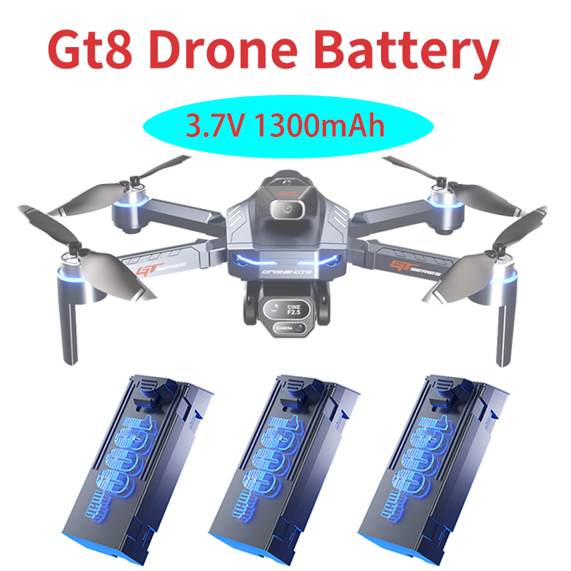 Original 3,7 V 1300mAh GT8 Dro - Drone Gt8 Rc reseña y precio