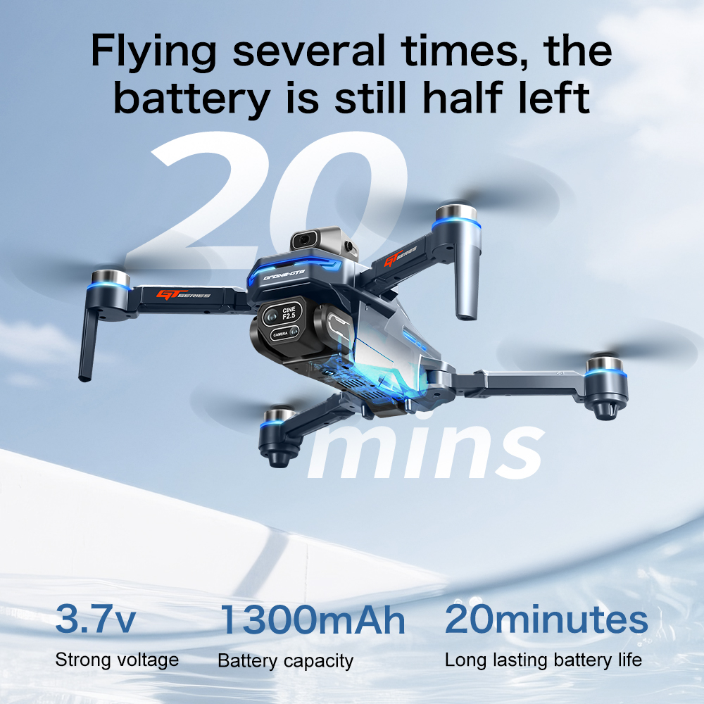 Dron Plegable Lenovo GT8 8K HD - Drone Gt8 Rc reseña y precio
