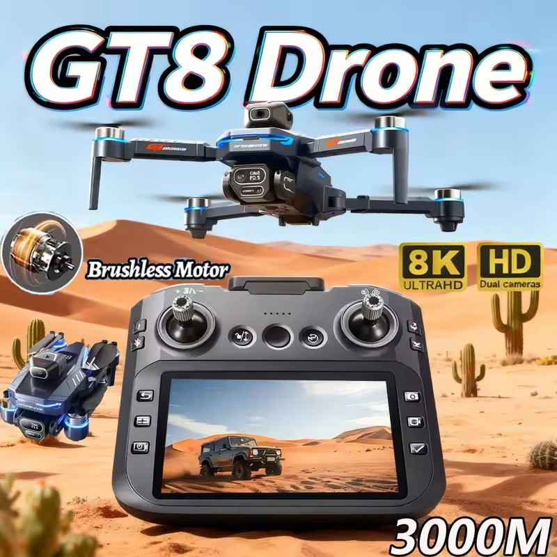Nuevo Dron GT8 2026 con Cámara - Drone Gt8 Rc reseña y precio