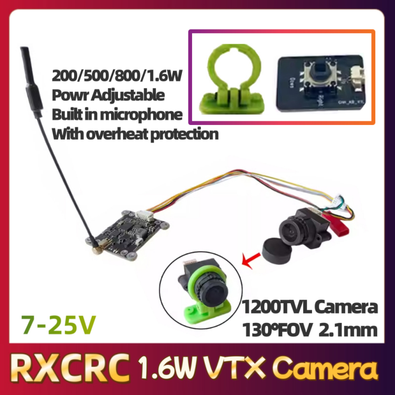 Módulo RXCRC 5.8G 48CH 1.6W VT - Receiver Rc Drone reseña y precio