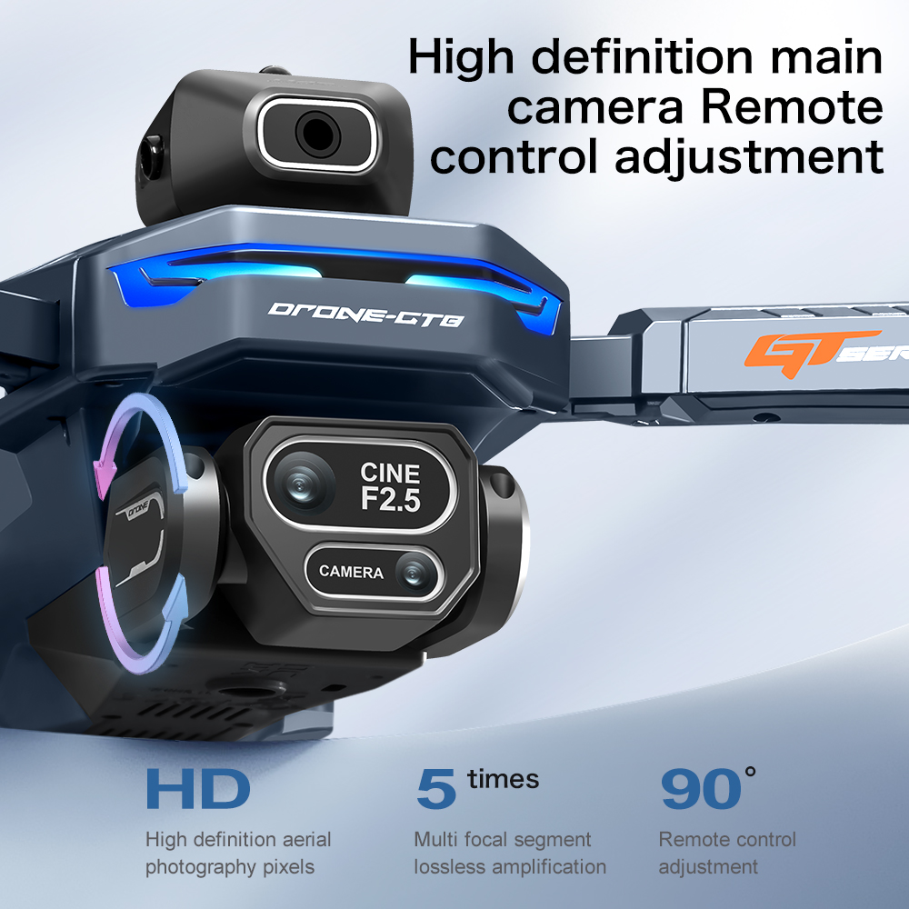 NUEVO Dron GT8 HD RC 4K Profes - Drone Gt8 Rc reseña y precio