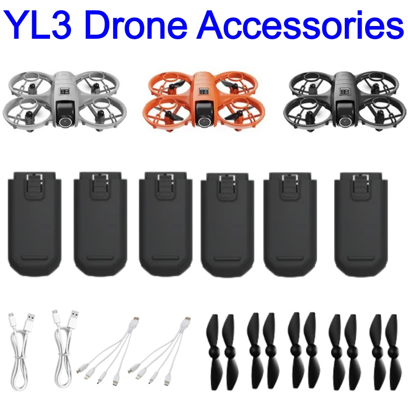 Accesorios para Dron YL3, Bate - Drone Rc Yl3 reseña y precio