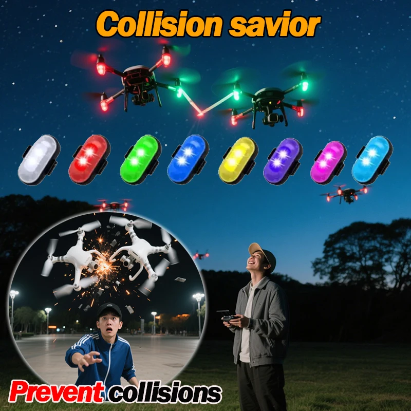 Luces estroboscópicas LED para - Drone Aircraft Jjrc reseña y precio