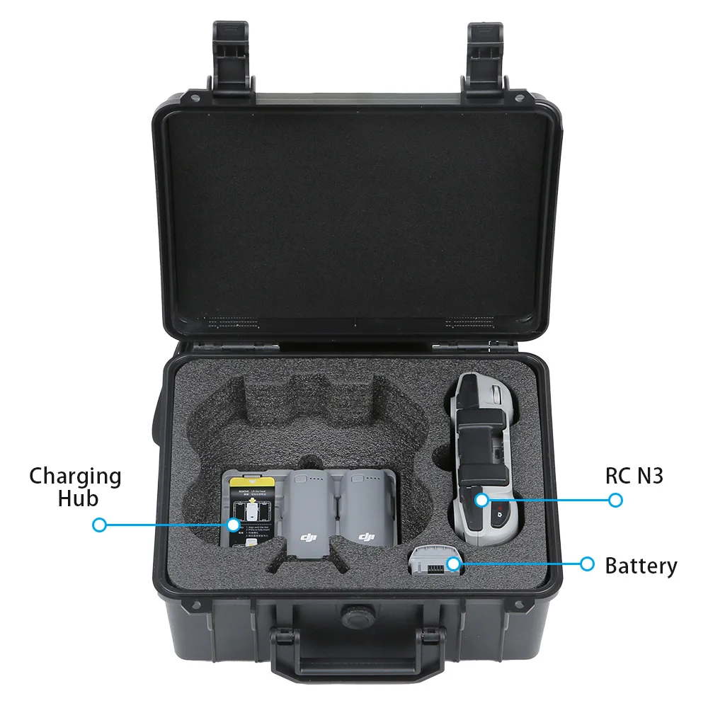 Caja de seguridad portátil par - Drone Rc N3 reseña y precio