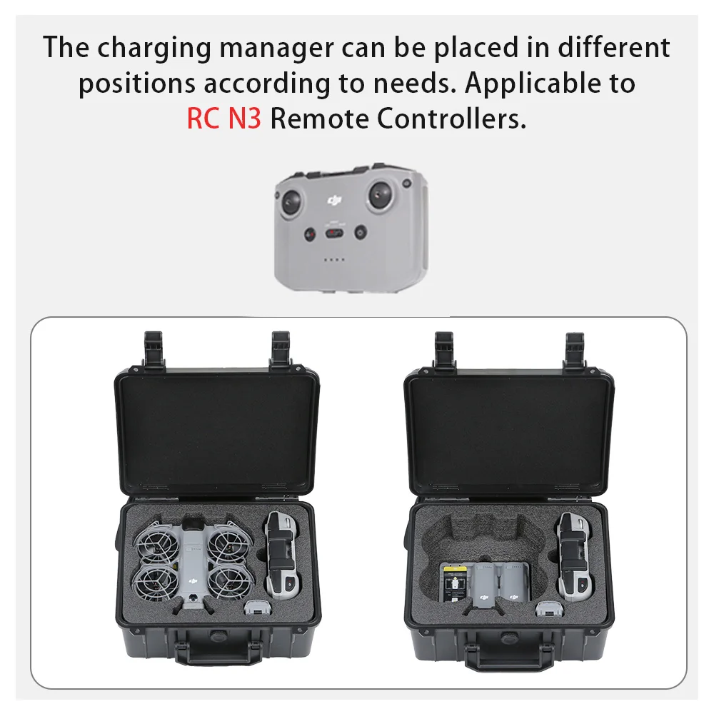 Caja de seguridad portátil par - Drone Rc N3 reseña y precio