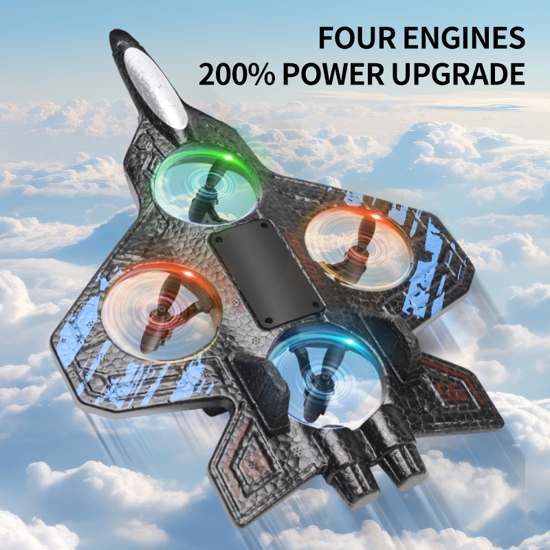 Avión de juguete con luces LED - Drone Aircraft Jjrc reseña y precio