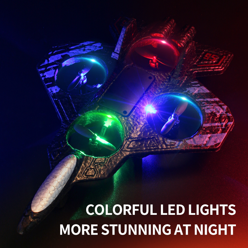 Avión de juguete con luces LED - Drone Aircraft Jjrc reseña y precio