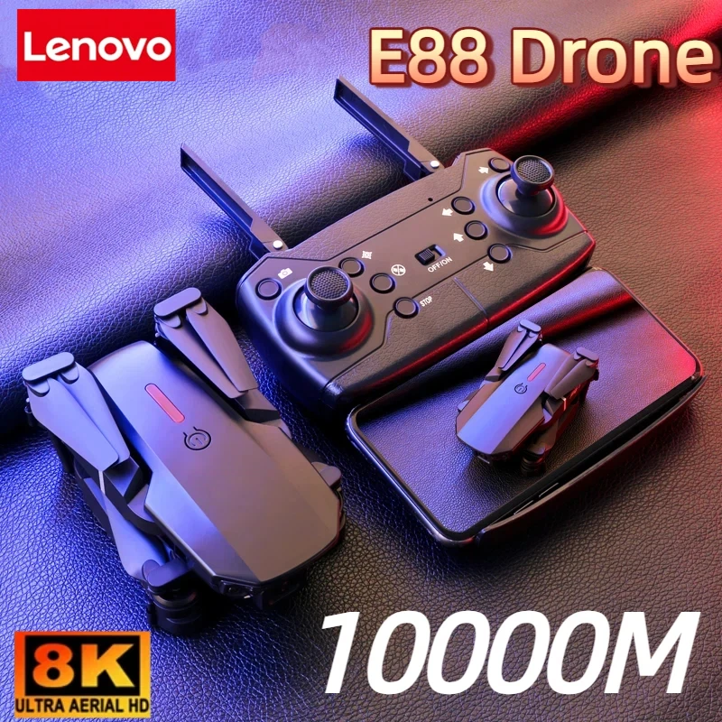 Lenovo nuevo E88 Pro WIFI FPV  - Drone E88 Rc Quadcopter reseña y precio