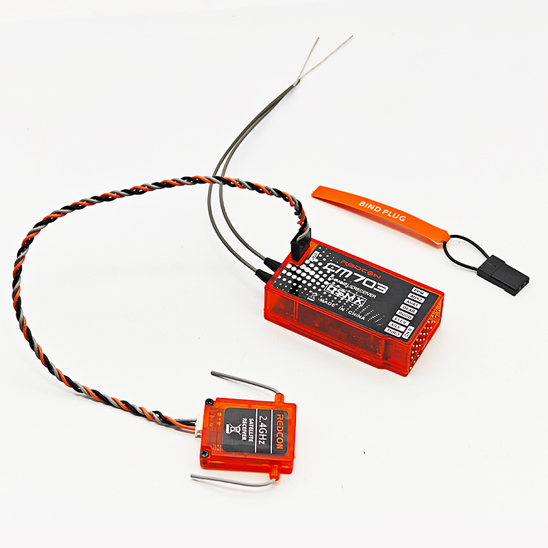 Receptor RX CM703 de 7 canales - Receiver Rc Drone reseña y precio