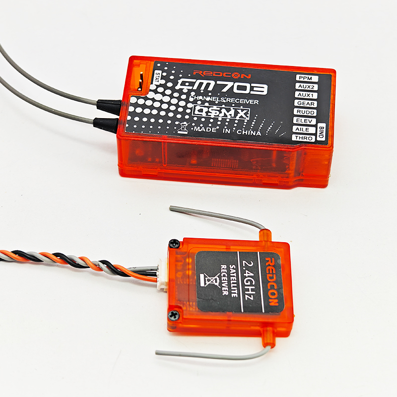 Receptor RX CM703 de 7 canales - Receiver Rc Drone reseña y precio