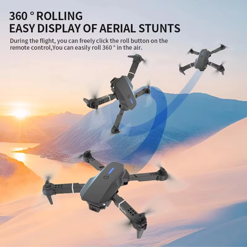 Nuevo Dron E88 2026 con Cámara - Drone E88 Rc Quadcopter reseña y precio