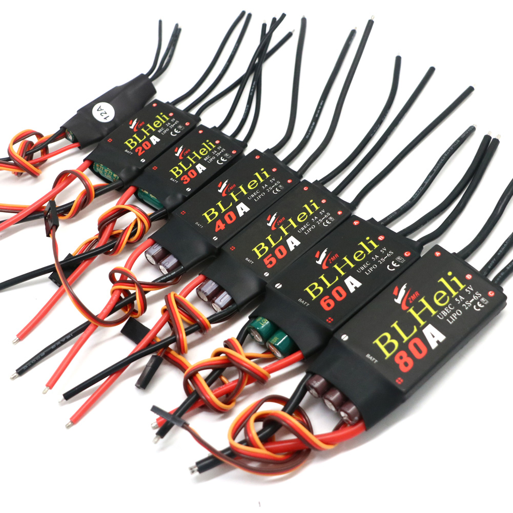 BLHeli sin escobillas ESC 80A  - Drone Rc Diy reseña y precio
