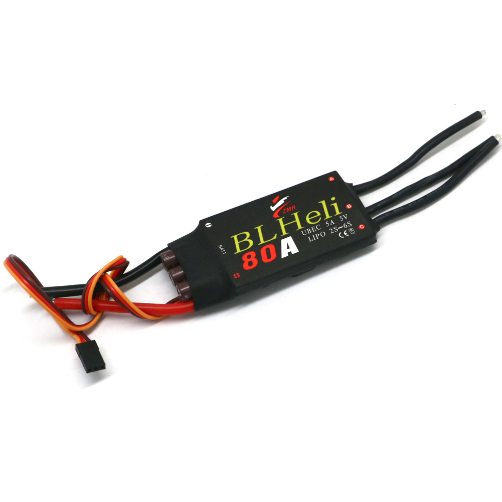 BLHeli sin escobillas ESC 80A  - Drone Rc Diy reseña y precio
