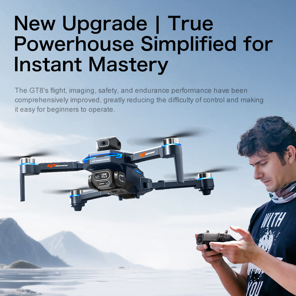 Dron Lenovo GT8 con Control Re - Drone Gt8 Rc reseña y precio